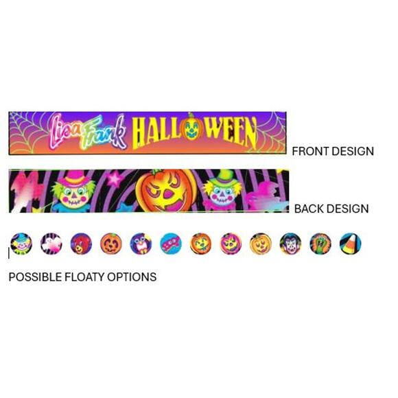 Lisa Frank Halloween Inspired Floaty Pen Pumpkin - Picture 5 of 5